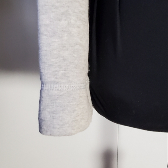 Lululemon En Route Light Heather Grey Jacket Athletic Workout Sweatshirt 4 - Picture 13 of 13